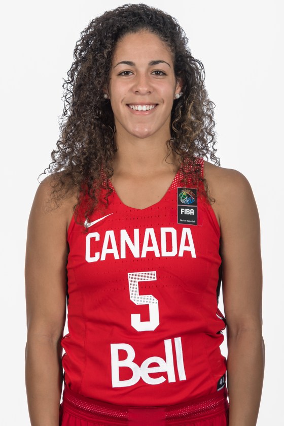 Kia Nurse, Photo courtesy of Canada Basketball