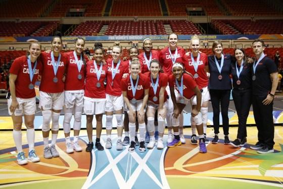 Canada finishes in second place at FIBA Americas. Photo courtesy of FIBA