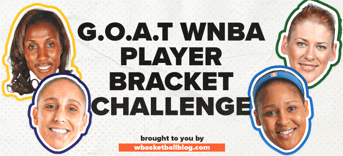 Who are the 32 players in the G.O.A.T WNBA Bracket Challenge? – Women's ...