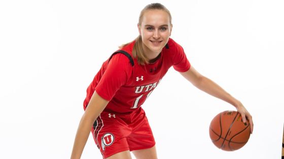 Brynna Maxwell of Utah Women's Basketball.