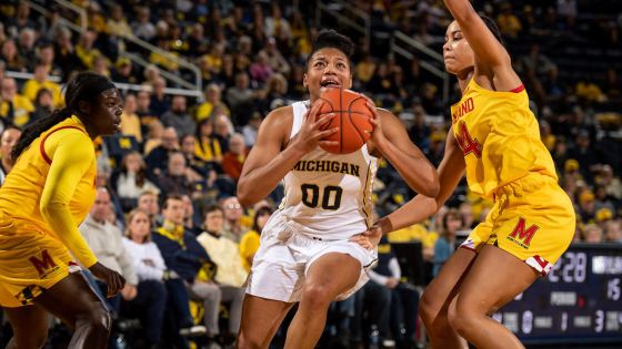 Naz Hillmon of Michigan