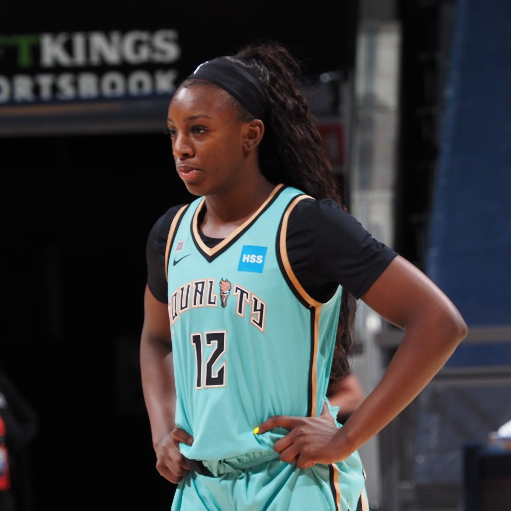 Michaela Onyenwere of the New York Liberty