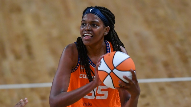 Jonquel Jones of the Connecticut Sun.