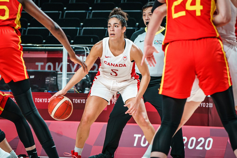 Kia Nurse of Team Canada