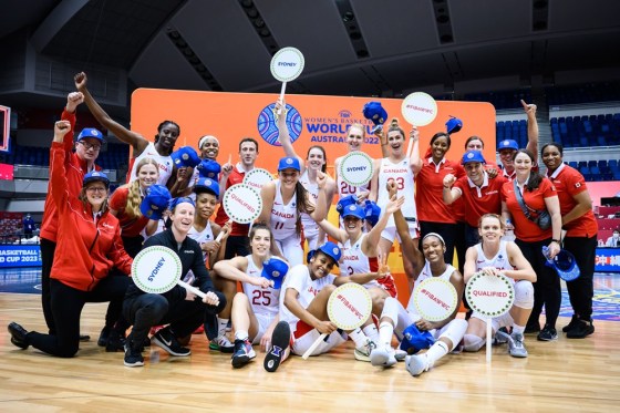 Canadian Senior Women's National Basketball Team.
