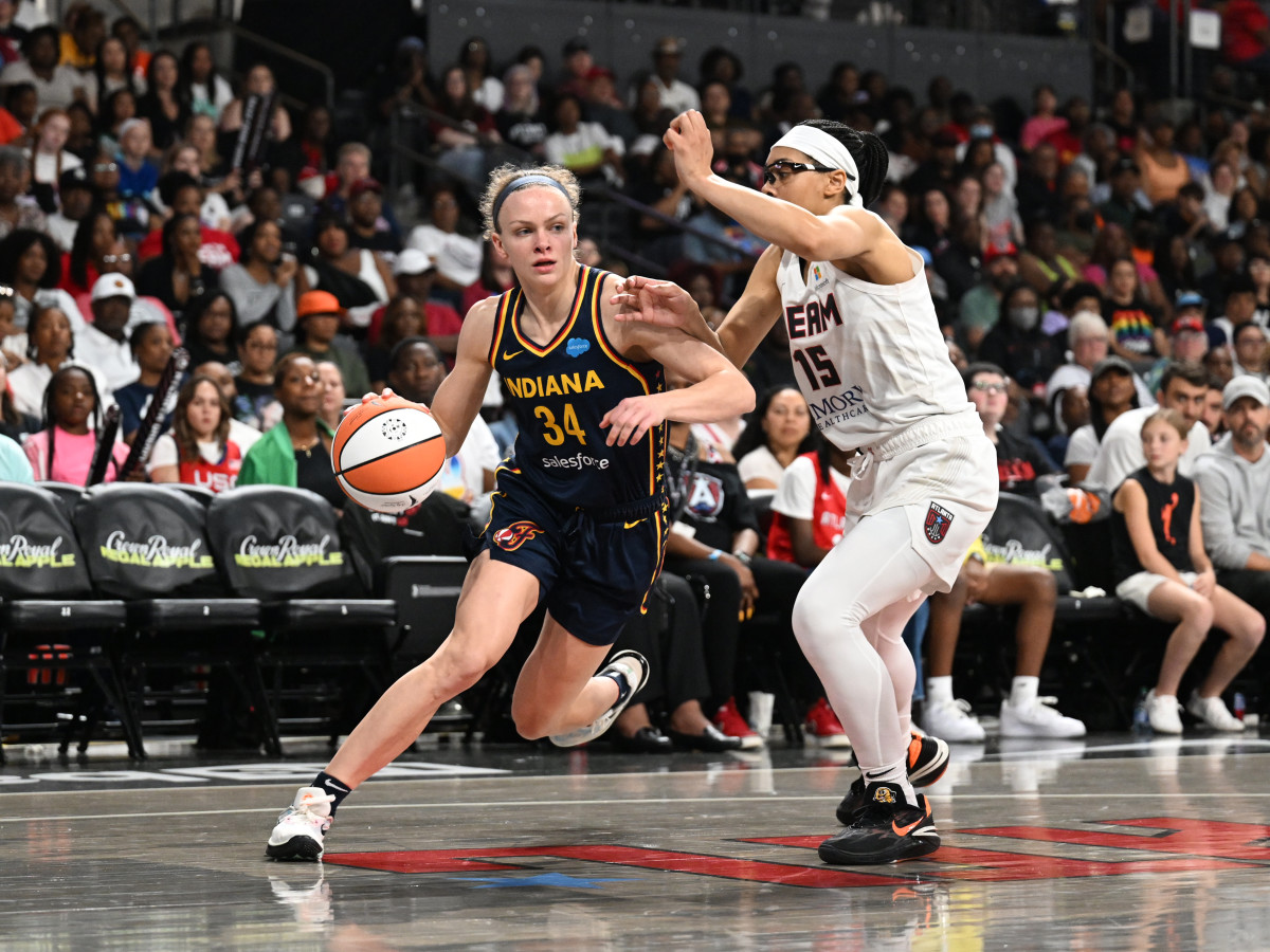 Grace Berger of the Indiana Fever.