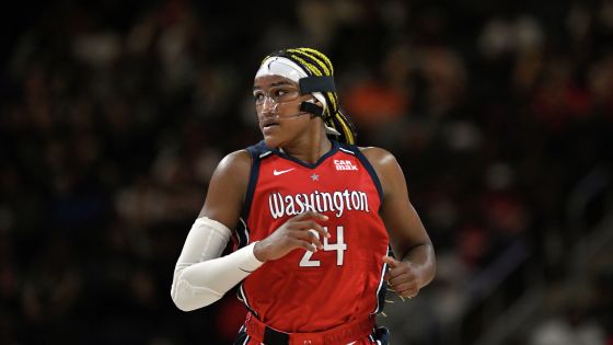 Aaliyah Edwards of the Washington Mystics