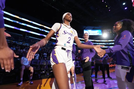 Rickea Jackson of the LA Sparks