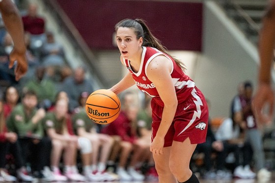 Izzy Higginbottom of Arkansas