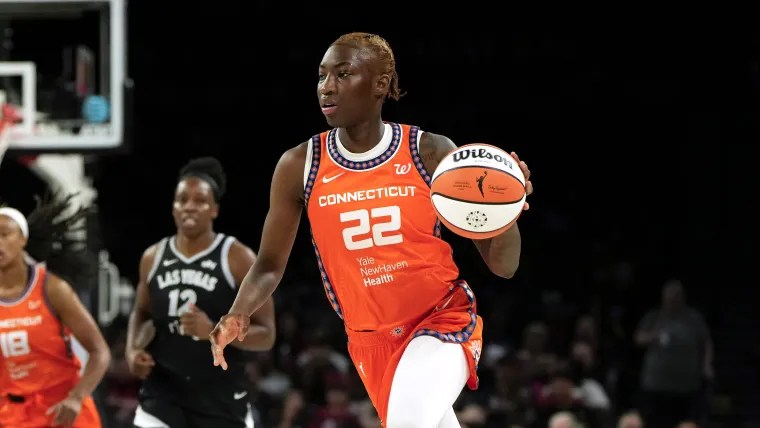 Saniya Rivers of the Connecticut Sun