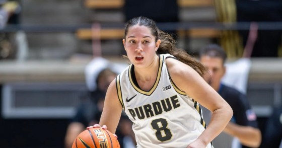 Freshmen Hila Karsh of Purdue