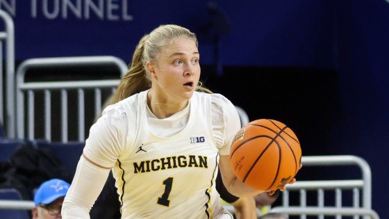 Sophomore guard Olivia Olson had a wonderful week for Michigan.