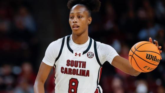 Sophomore forward Joyce Edwards of South Carolina. Photo courtesy of AP/Getty Images.