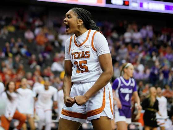 Texas junior forward Madison Booker