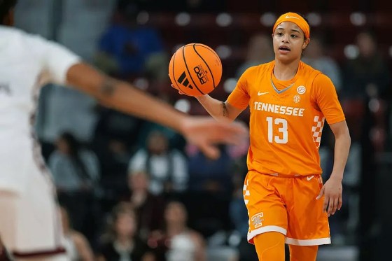 University of Tennessee freshman guard Mia Pauldo