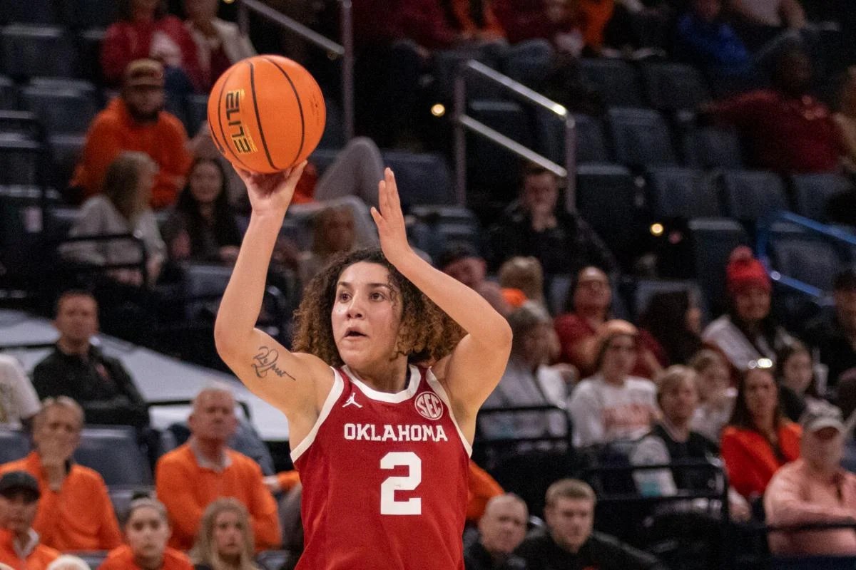 University of Oklahoma freshman guard Aaliyah Chavez.